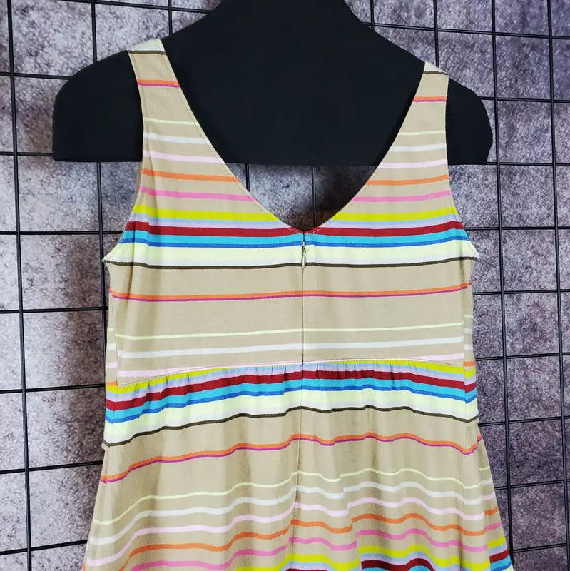 Burberry Burberry Summer Striped Cotton Blend Top Size M / US 6-8 / IT 42-44 - 9 Thumbnail