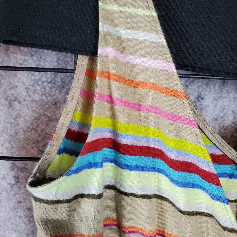 Burberry Burberry Summer Striped Cotton Blend Top Size M / US 6-8 / IT 42-44 - 8 Thumbnail