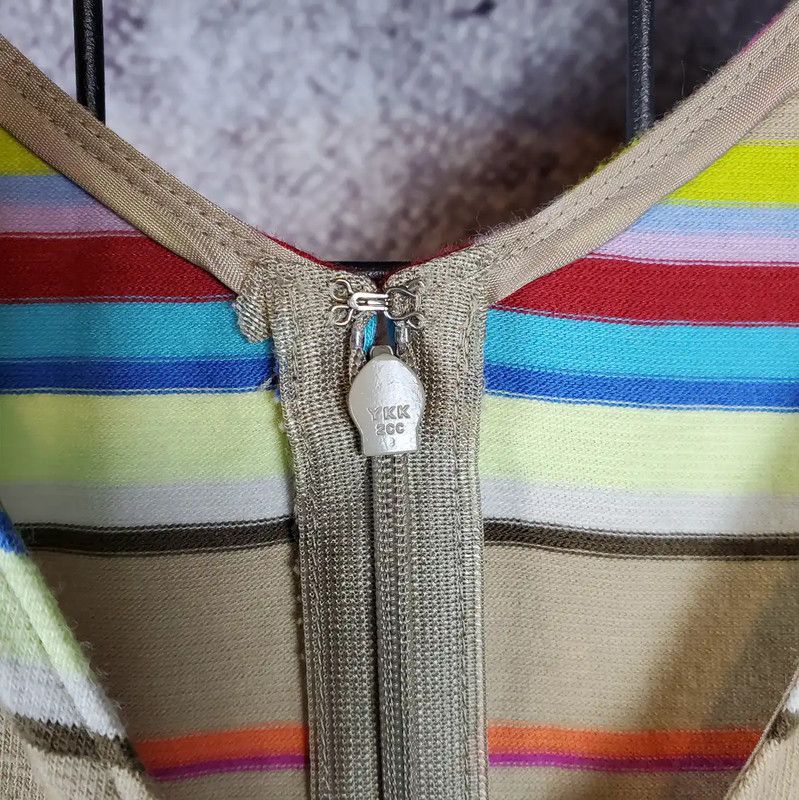 Burberry Burberry Summer Striped Cotton Blend Top Size M / US 6-8 / IT 42-44 - 7 Thumbnail