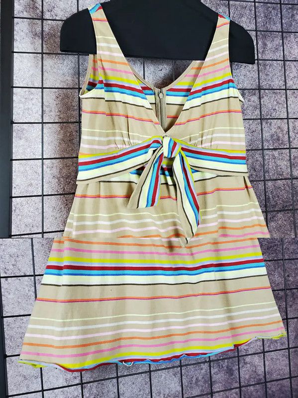 Burberry Burberry Summer Striped Cotton Blend Top Size M / US 6-8 / IT 42-44 - 5 Thumbnail