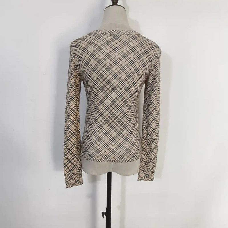 Burberry Burberry M Size Long Sleeve Khaki Shirt Size M / US 6-8 / IT 42-44 - 5 Thumbnail