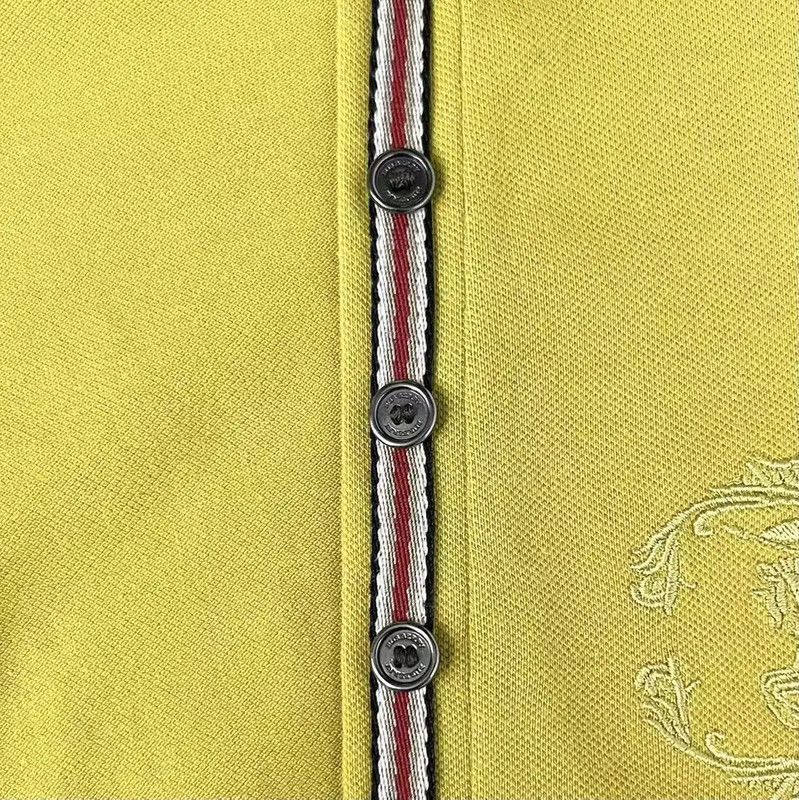 Burberry Burberry Yellow Short Sleeve Polo T-Shirt Size S / US 4 / IT 40 - 5 Thumbnail