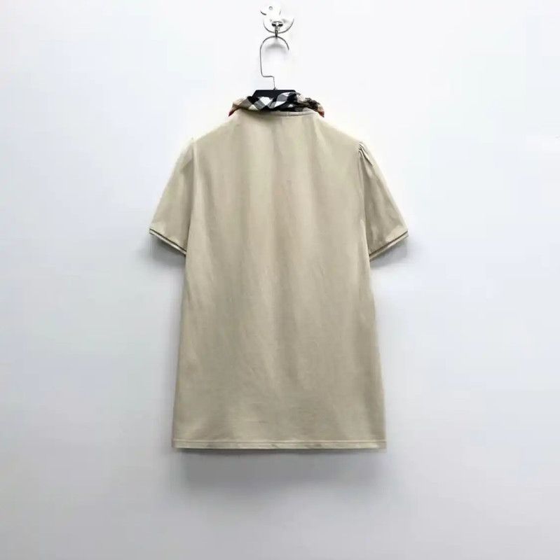 Burberry Burberry Beige Cotton Short Sleeve T-Shirt Size S / US 4 / IT 40 - 2 Thumbnail