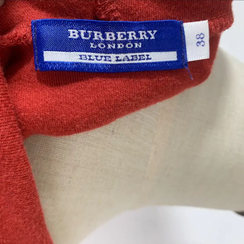 Burberry Burberry Red Cotton Women's Cardigan Size M / US 6-8 / IT 42-44 - 4 Thumbnail