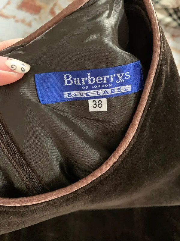 Burberry Burberry Brown Sleeveless Long Dress for Women Size M / US 6-8 / IT 42-44 - 6 Thumbnail