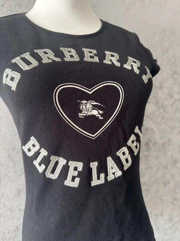Burberry Burberry Black Short Sleeve Tee for Women Size M / US 6-8 / IT 42-44 - 3 Thumbnail