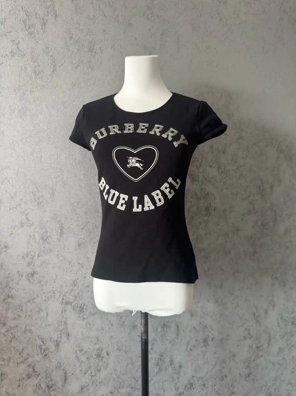 Burberry Burberry Black Short Sleeve Tee for Women Size M / US 6-8 / IT 42-44 - 2 Thumbnail