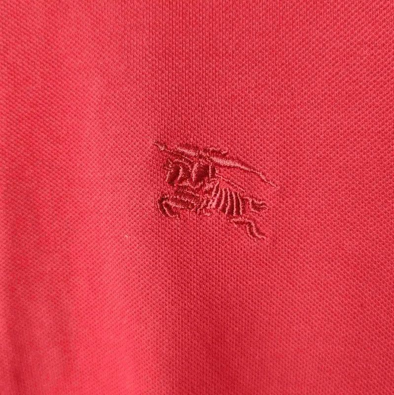 Burberry Burberry Red Cotton Women's T-Shirt Size M / US 6-8 / IT 42-44 - 5 Thumbnail