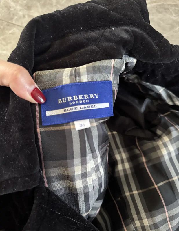 Burberry Burberry Women's Black Cotton Blend Jacket Size S / US 4 / IT 40 - 7 Thumbnail