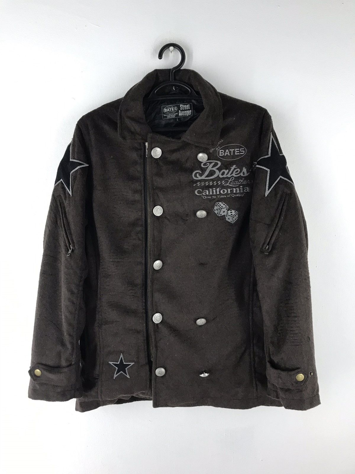 Sports Specialties RARE BATES RIDERS CAFE RACERS JACKET EMBRODERY LOGO Size US L / EU 52-54 / 3 - 1 Thumbnail