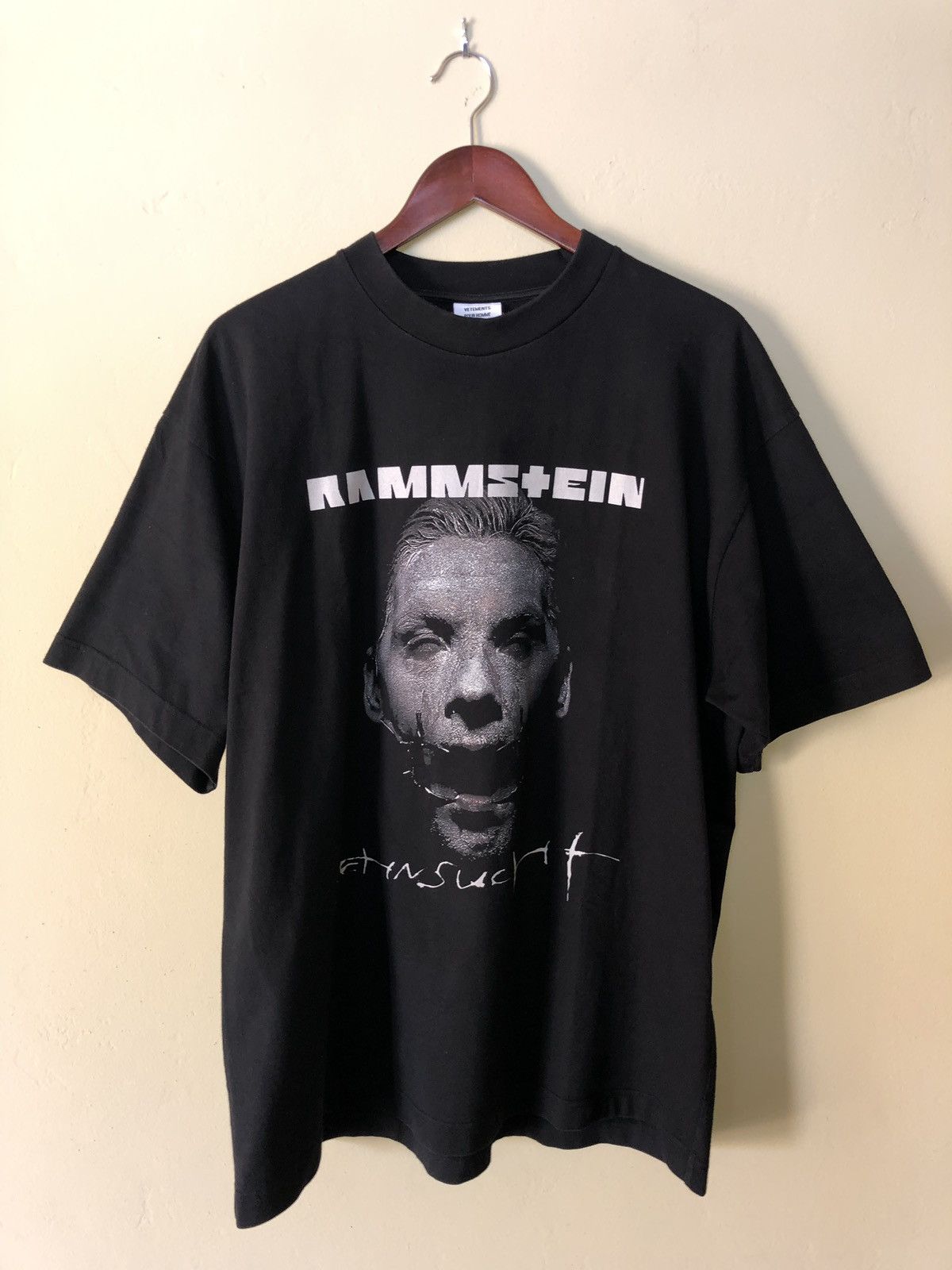 Vetements Vetements Rammstein Logo Tee | Grailed