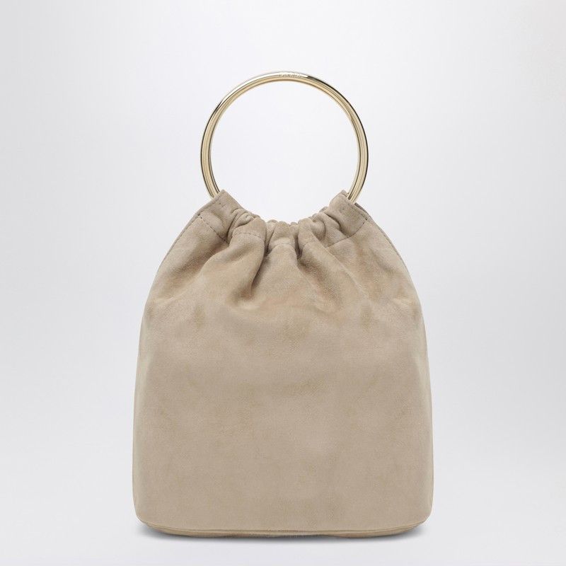 Prada Prada Mini Bucket Bag In Desert Suede Size ONE SIZE - 2 Thumbnail