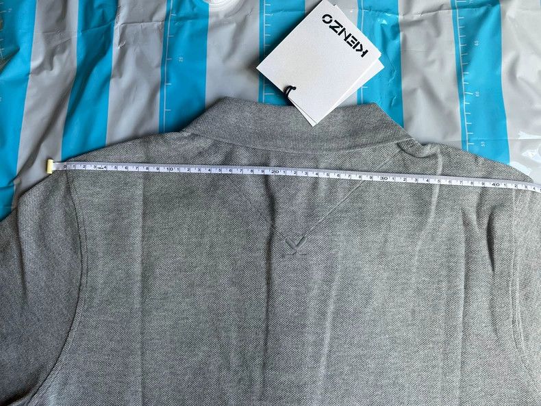 Kenzo KENZO Tiger Head Grey Polo Shirt - dmc Size US L / EU 52-54 / 3 - 7 Thumbnail