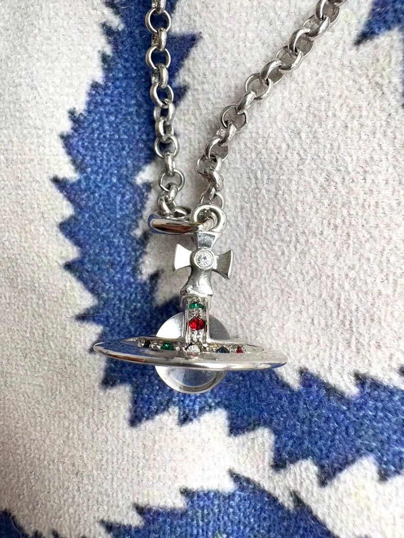 Vivienne Westwood Vivienne Westwood Vintage Cross Necklace - dmc Size ONE SIZE - 5 Thumbnail