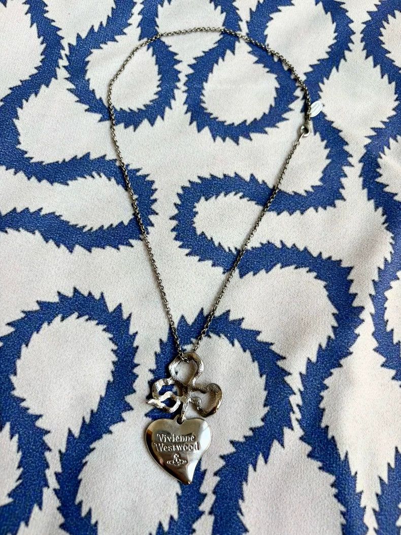 Vivienne Westwood Vivienne Westwood 2009 Red Heart Saturn Necklace - dmc Size ONE SIZE - 4 Thumbnail