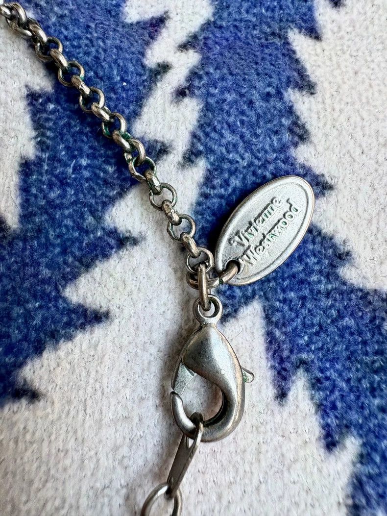 Vivienne Westwood Vivienne Westwood 2009 Red Heart Saturn Necklace - dmc Size ONE SIZE - 6 Thumbnail