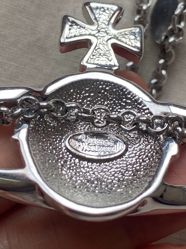Vivienne Westwood Vivienne Westwood Vintage Saturn Necklace - dmc Size ONE SIZE - 8 Thumbnail