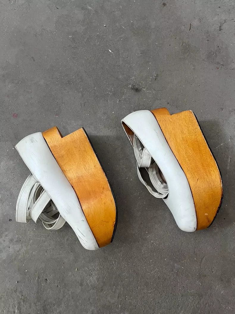Vivienne Westwood Vivienne Westwood White Strappy Clogs - dmc Size US 8 / IT 38 - 3 Thumbnail