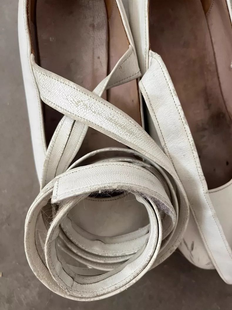 Vivienne Westwood Vivienne Westwood White Strappy Clogs - dmc Size US 8 / IT 38 - 6 Thumbnail
