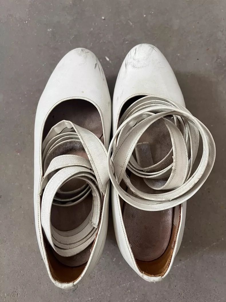 Vivienne Westwood Vivienne Westwood White Strappy Clogs - dmc Size US 8 / IT 38 - 4 Thumbnail