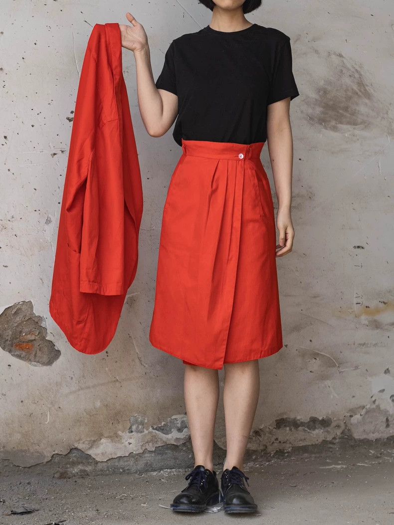 Kenzo 1970s KENZO JAP Red Vintage Set - dmc Size US M / EU 48-50 / 2 - 2 Thumbnail