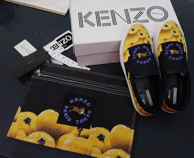 Kenzo Kenzo Handbag with Yellow Pattern - dmc Size ONE SIZE - 8 Thumbnail