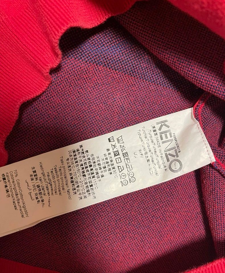 Kenzo Kenzo Red Sweatshirt with Dot Print - dmc Size M / US 6-8 / IT 42-44 - 8 Thumbnail