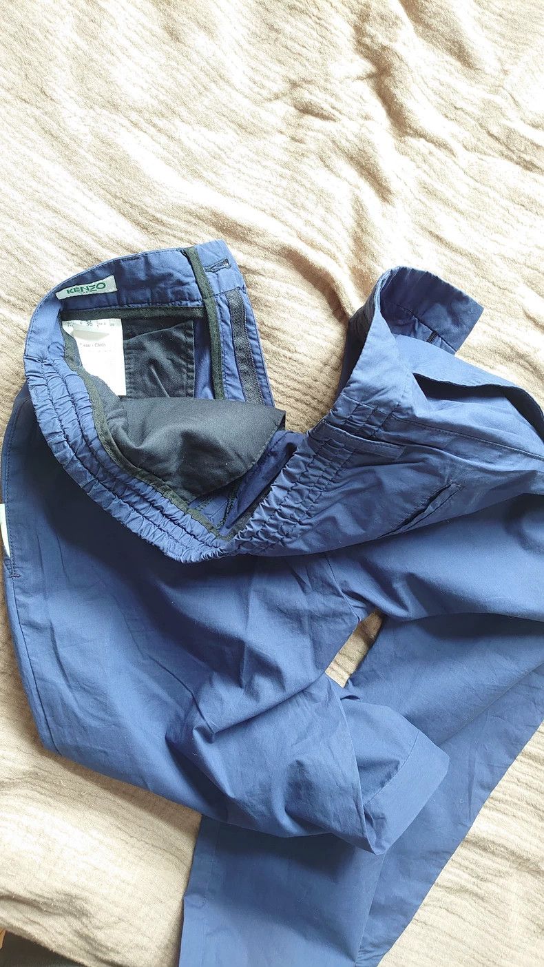 Kenzo Kenzo Blue Casual Pants - dmc Size US 30 / EU 46 - 5 Thumbnail