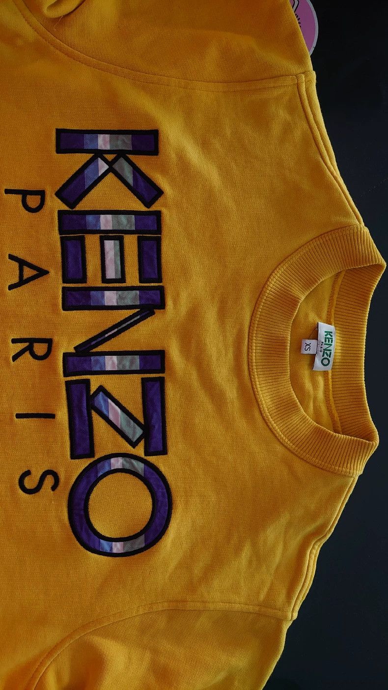 Kenzo Kenzo Paris Yellow Sweatshirt - dmc Size US S / EU 44-46 / 1 - 2 Thumbnail
