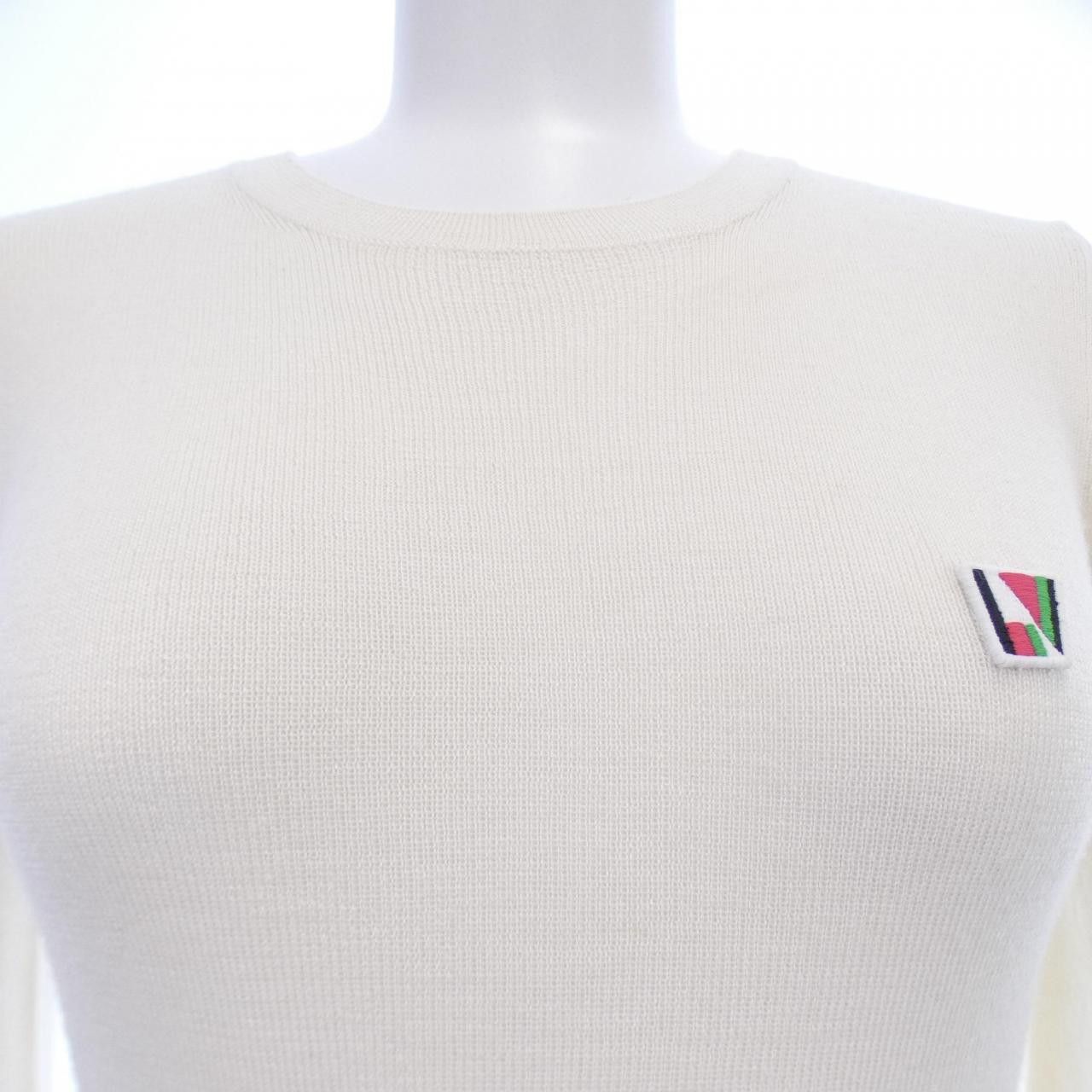 Louis Vuitton Louis Vuitton Louis Vuitton Silk Cashmere Knit Others Tops FQKL54IFU DUTY FREE for USA Size ONE SIZE - 5 Thumbnail