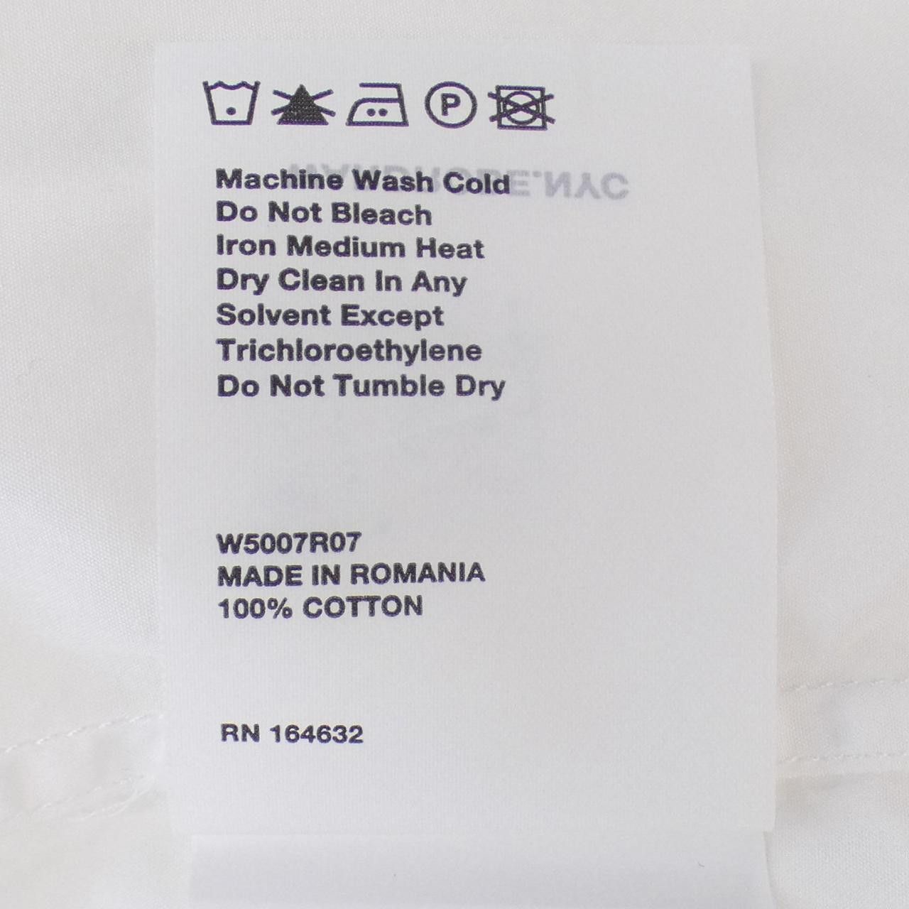 Other Other WARDROBE Shirt Cotton Dress Shirt DUTY FREE for USA Size ONE SIZE - 3 Thumbnail