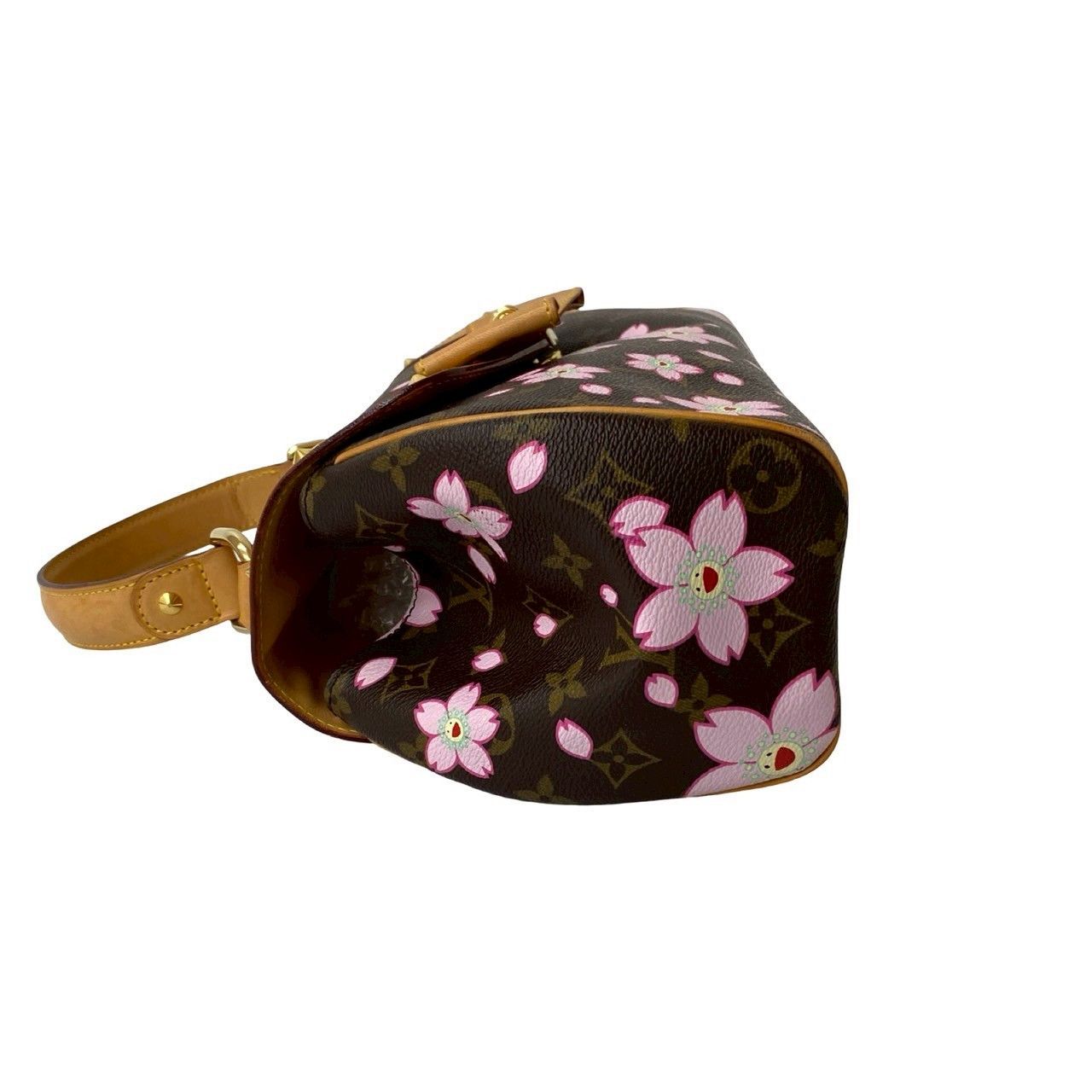 Louis Vuitton Louis Vuitton Louis Vuitton Sac Retro PM Monogram Cherry Blossom Handbag Canvas Handbag DUTY FREE for USA Size ONE SIZE - 6 Thumbnail