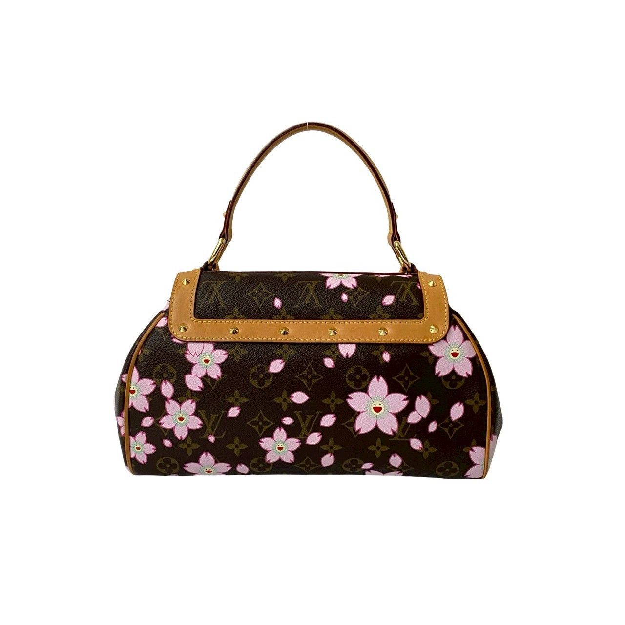 Louis Vuitton Louis Vuitton Louis Vuitton Sac Retro PM Monogram Cherry Blossom Handbag Canvas Handbag DUTY FREE for USA Size ONE SIZE - 4 Thumbnail