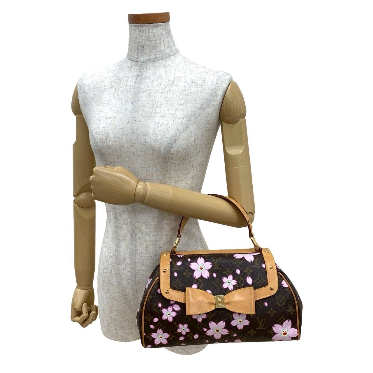 Louis Vuitton Louis Vuitton Louis Vuitton Sac Retro PM Monogram Cherry Blossom Handbag Canvas Handbag DUTY FREE for USA Size ONE SIZE - 3 Thumbnail