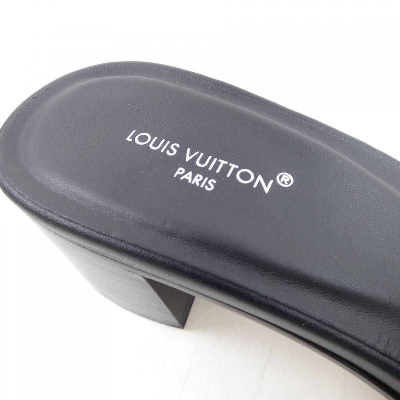 Louis Vuitton Louis Vuitton Louis Vuitton LV Mare Line Calf Leather Sandals Leather Shoes DUTY FREE for USA Size ONE SIZE - 6 Thumbnail