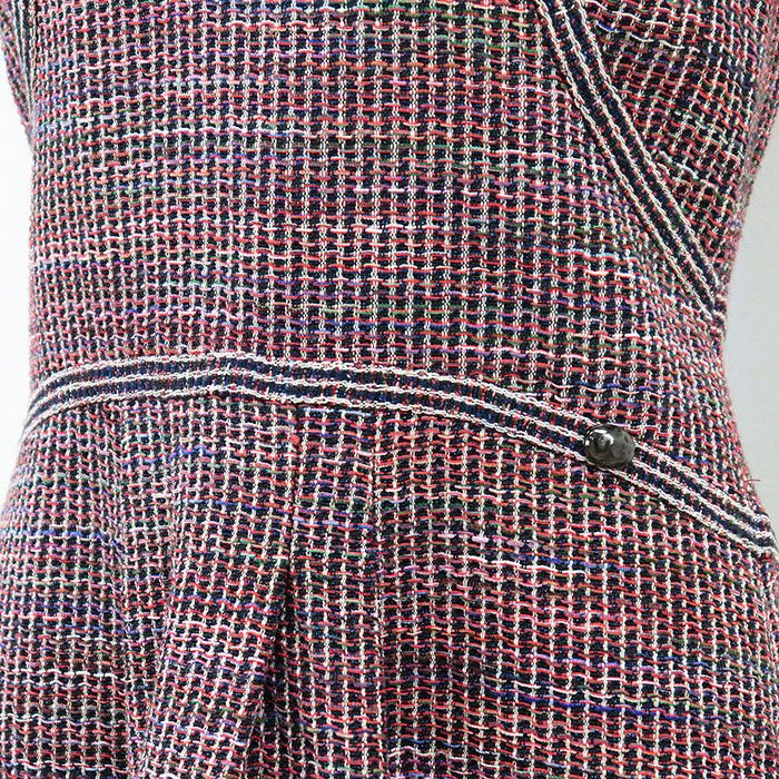 Chanel Chanel Chanel Tweed Dress Cotton Dresses P50960 DUTY FREE for USA Size ONE SIZE - 14 Thumbnail