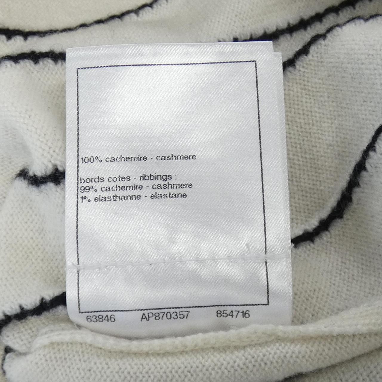 Chanel Chanel Chanel P74734K10713 23P 100% Cashmere Knit Others Tops P74734K10713 23P DUTY FREE for USA Size ONE SIZE - 3 Thumbnail