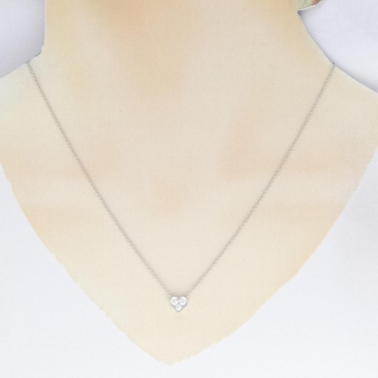 Tiffany & Co. Tiffany & Co. Tiffany Sentimental Platinum950 Diamond Necklace Metal Necklace DUTY FREE for USA Size ONE SIZE - 6 Thumbnail