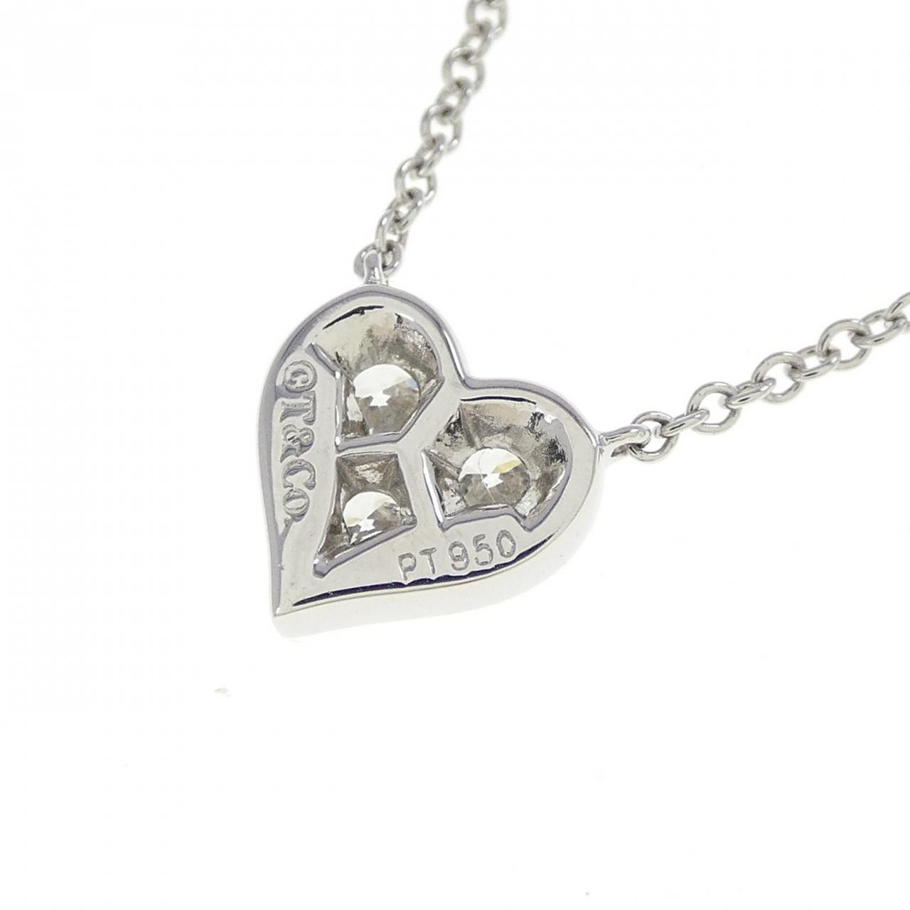 Tiffany & Co. Tiffany & Co. Tiffany Sentimental Platinum950 Diamond Necklace Metal Necklace DUTY FREE for USA Size ONE SIZE - 4 Thumbnail