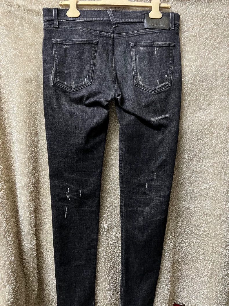 Dolce & Gabbana Dolce & Gabbana Men's Black Distressed Jeans-yf Size US 36 / EU 52 - 4 Thumbnail