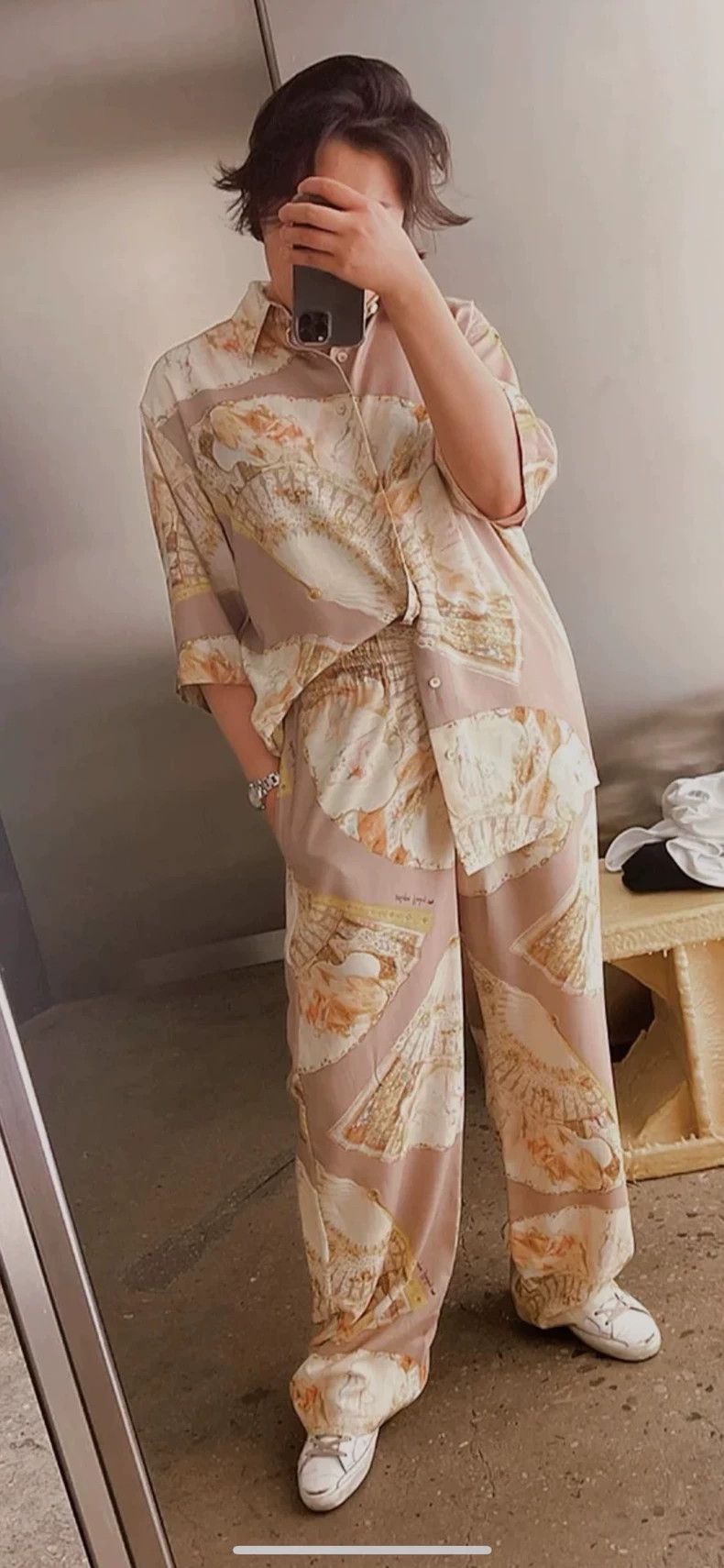 Acne Studios Acne Studios Floral Print Casual Pants-yf Size US 30 / EU 46 - 8 Thumbnail