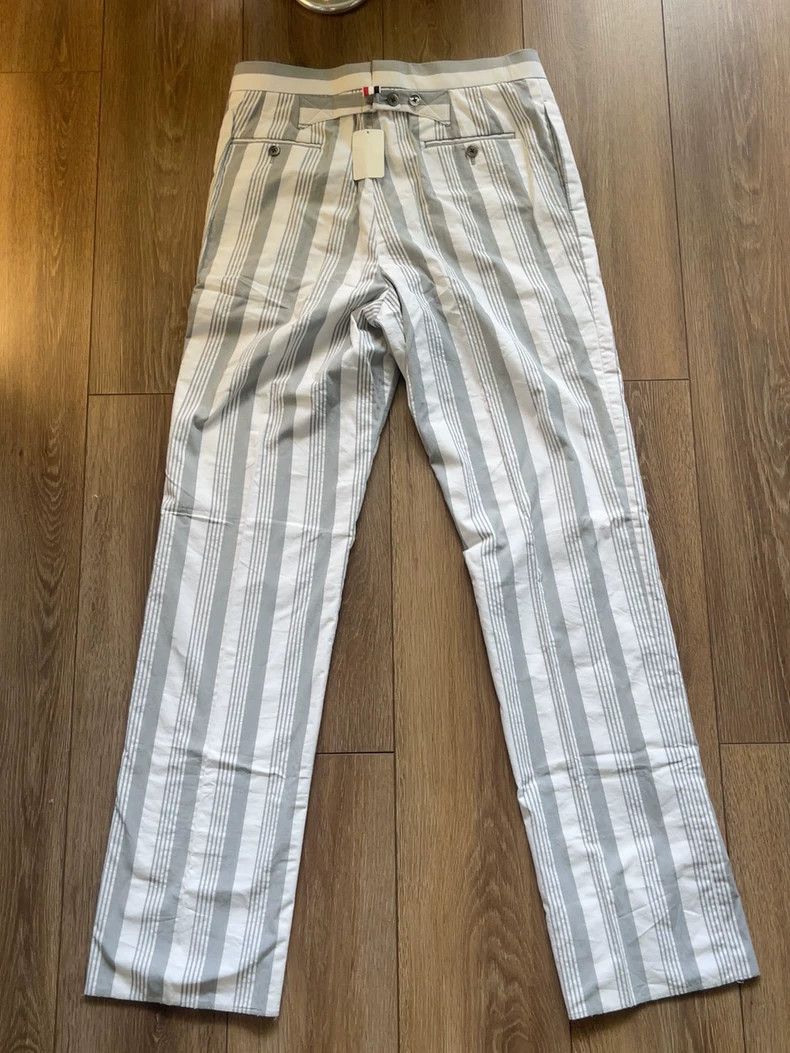 princess polly baby blue dress THOM BROWNE Men's Striped Dress Pants-yf