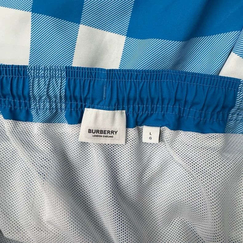 Burberry Burberry Blue White Checkered Shorts-yf Size US 36 / EU 52 - 3 Thumbnail
