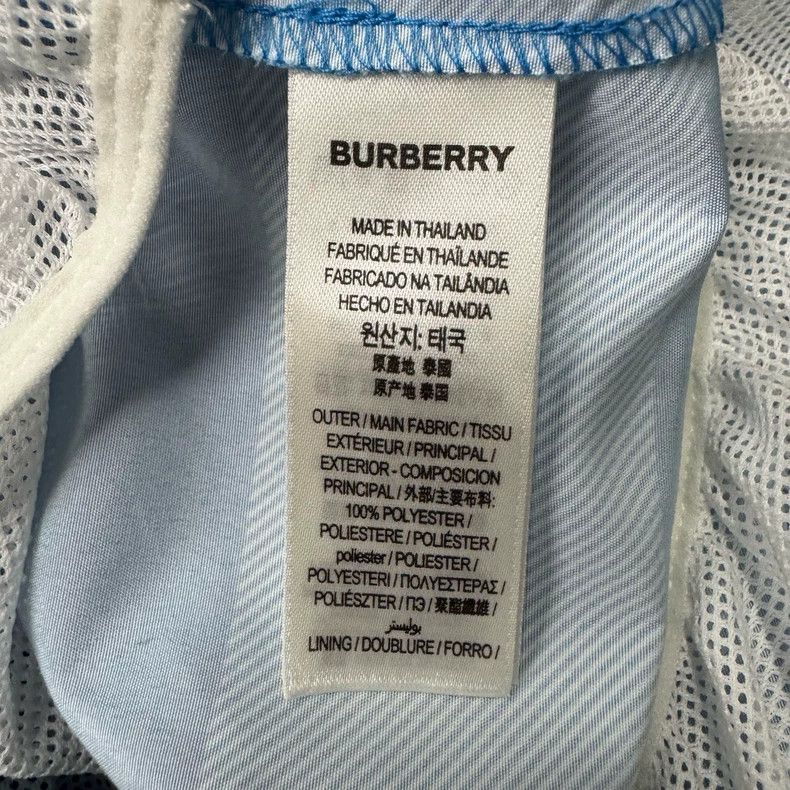 Burberry Burberry Blue White Checkered Shorts-yf Size US 36 / EU 52 - 4 Thumbnail