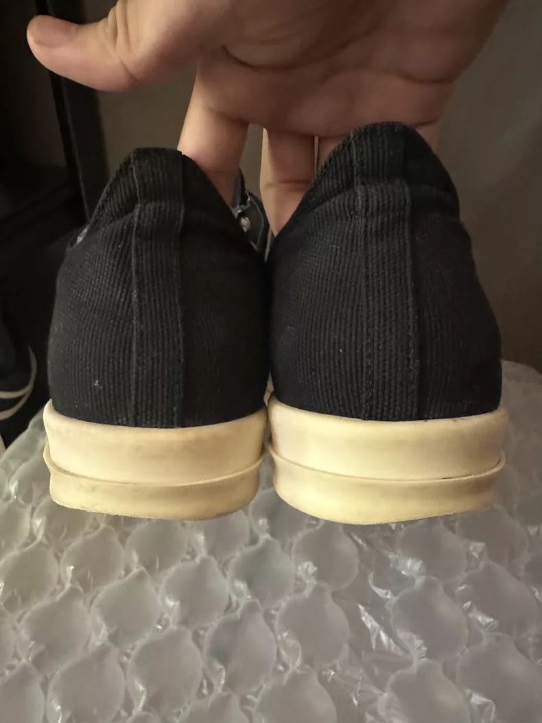 Rick Owens Rick Owens Low-Top Canvas Sneakers-yf Size US 10 / EU 43 - 4 Thumbnail