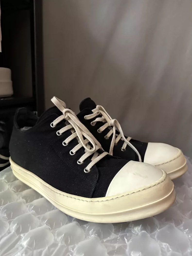 Rick Owens Rick Owens Low-Top Canvas Sneakers-yf Size US 10 / EU 43 - 3 Thumbnail