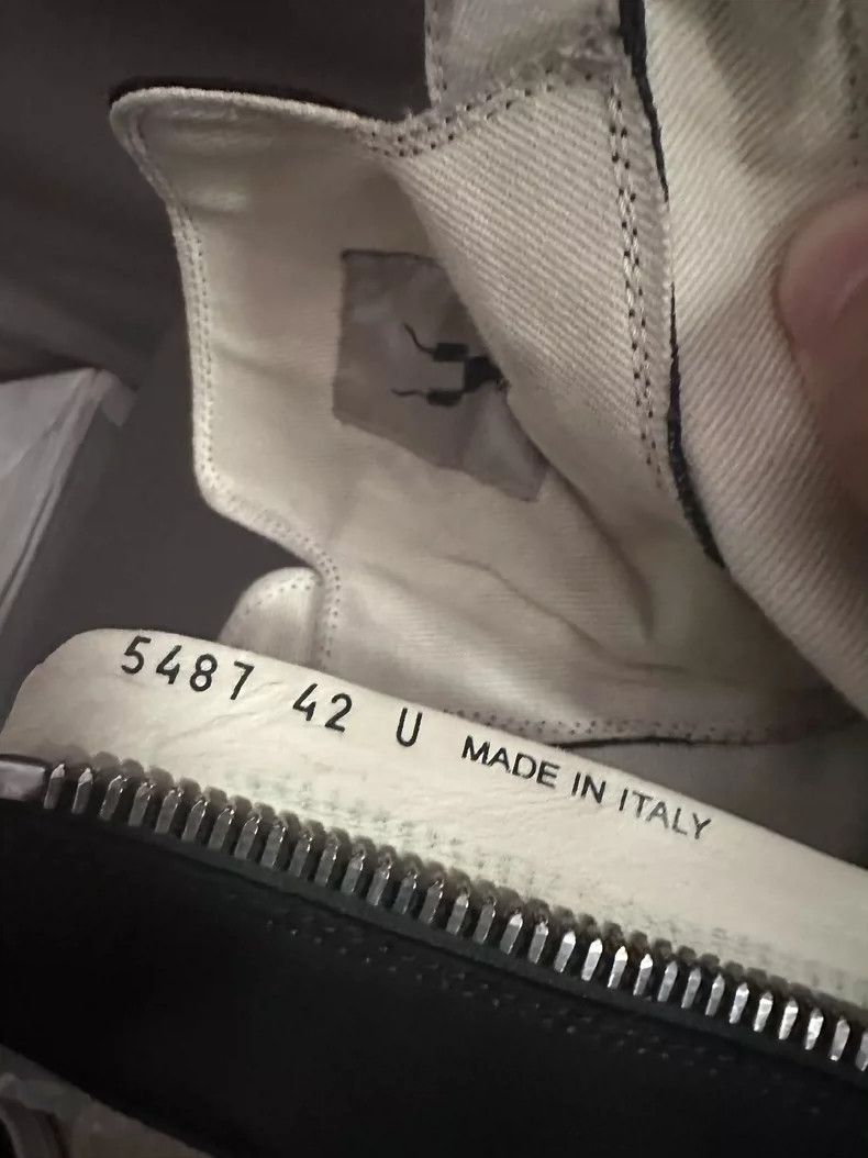 Rick Owens Rick Owens High-Top Silk Sneakers-yf Size US 9 / EU 42 - 6 Thumbnail