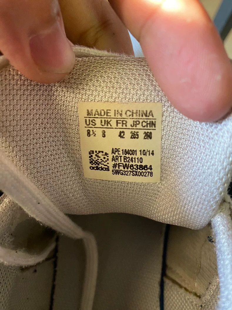 Raf Simons Raf Simons Adidas White Bounce Sneakers-yf Size US 9 / EU 42 - 6 Thumbnail