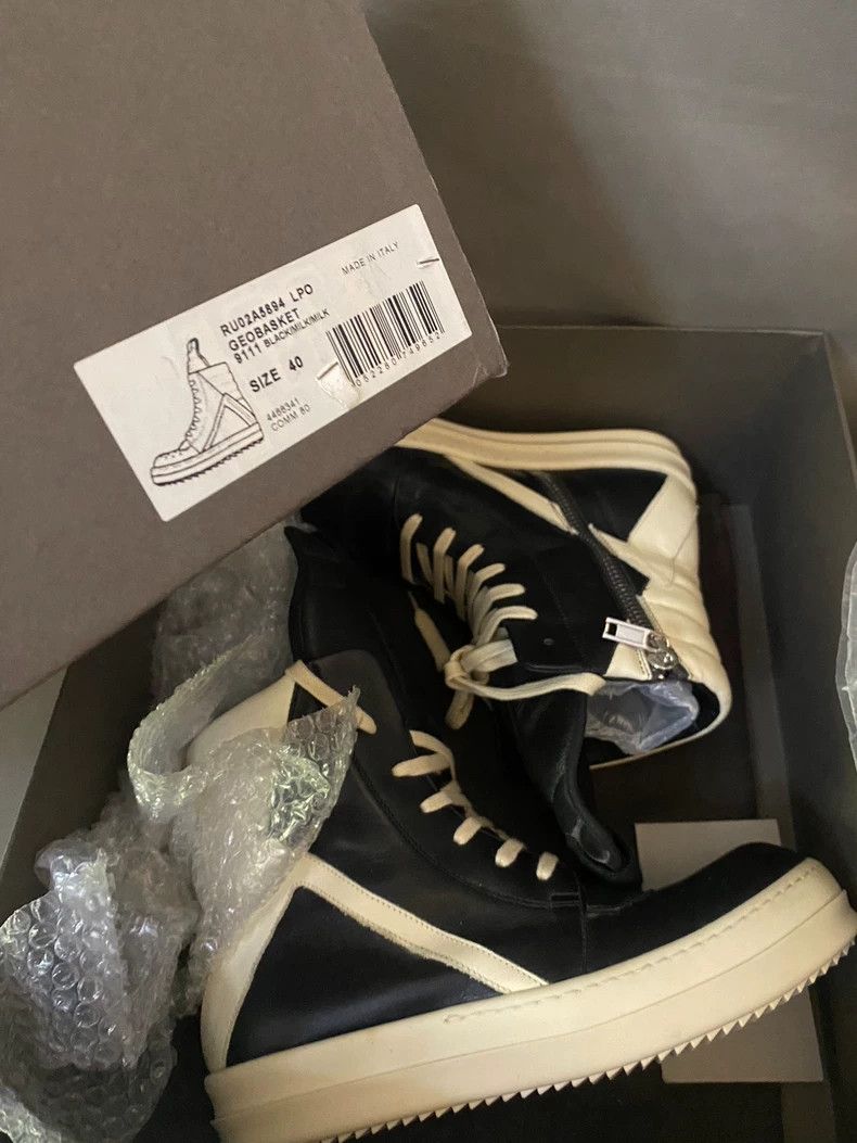 Rick Owens Rick Owens High-Top Leather Boots-yf Size US 7 / EU 40 - 6 Thumbnail