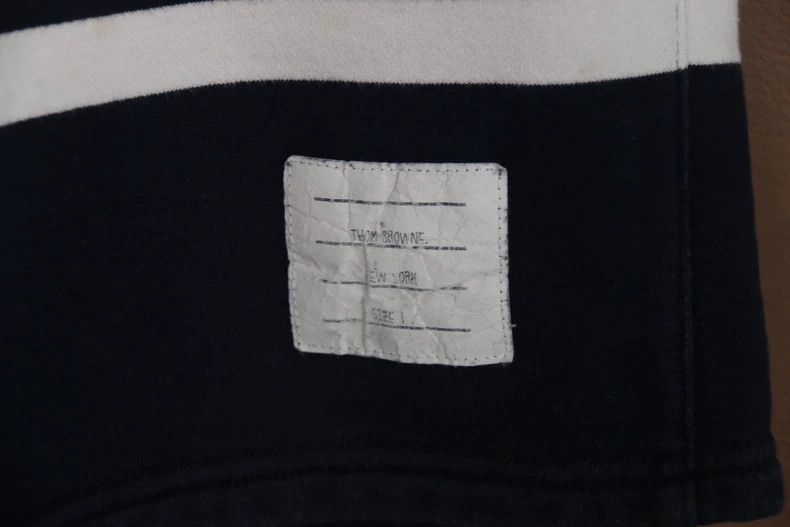 Thom Browne Thom Browne TB Knit Four-Stripe Shorts-yf Size US 30 / EU 46 - 3 Thumbnail